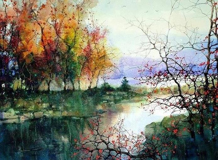Best Watercolor Landscape Paintings By, Who Is The Best Landscape Painter